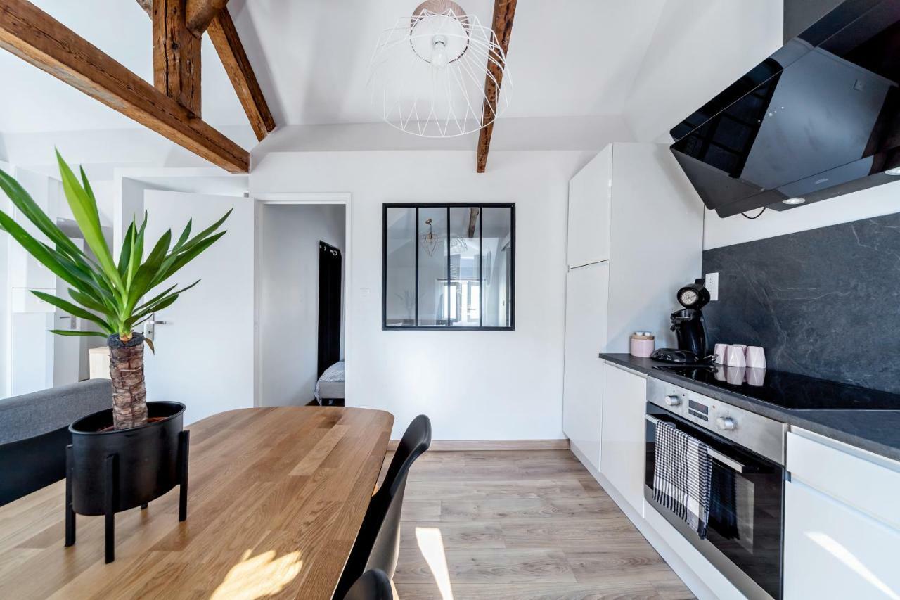 Appartement Cosy*** Centre Historique Dieppe - Rue Pietonne A 200M De La Plage エクステリア 写真